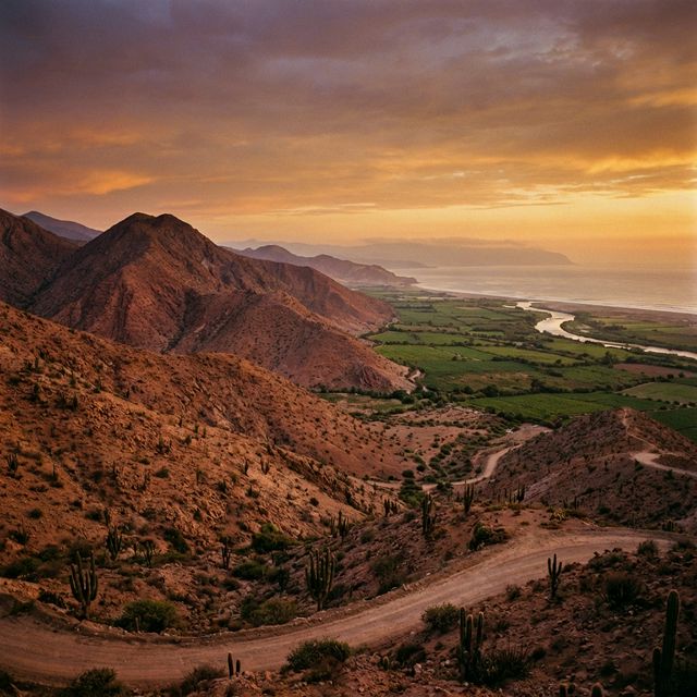 Cerros rodeando La Villa de Concón